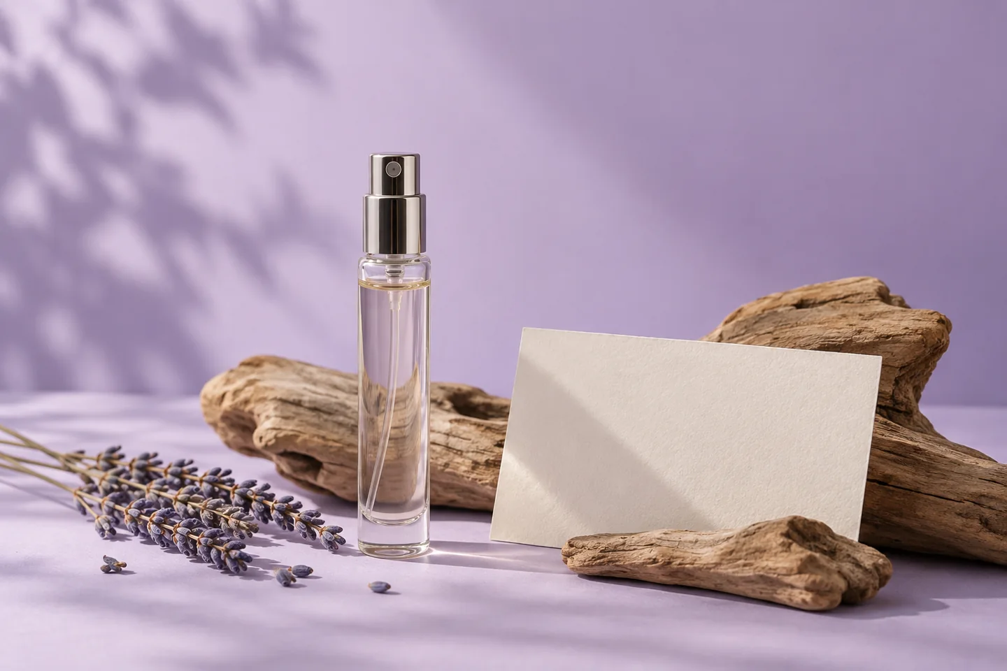 Generic vial and wood pieces used as a vocabulary illustration